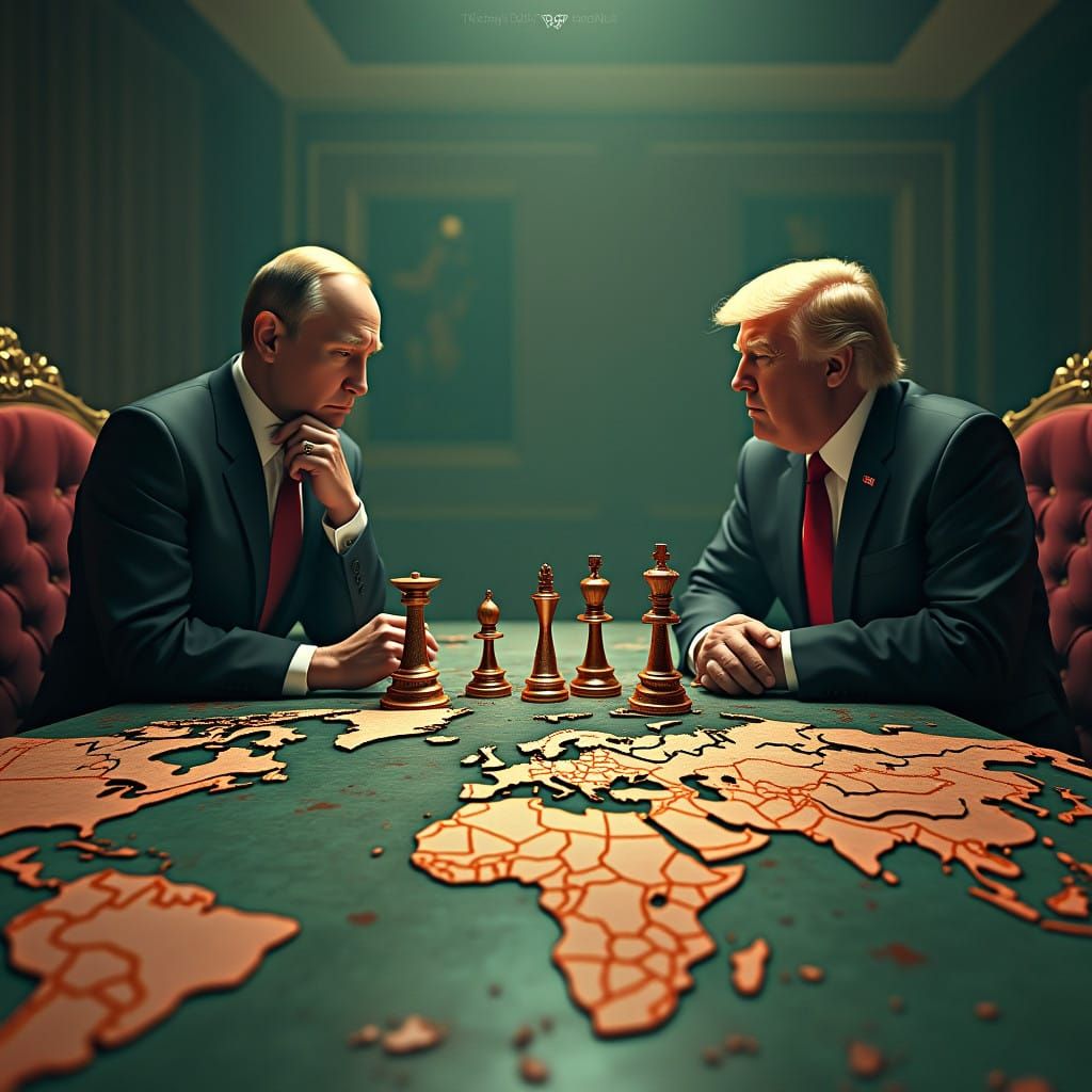 Global Leaders Engage in Tense Chess Match Amidst Frayed Wor...
