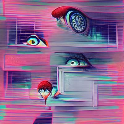 Abstract Image of Paranoia