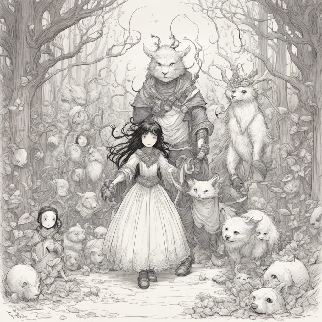 Fantasy Illustration Inspired by Vess, Bautista, Riddell