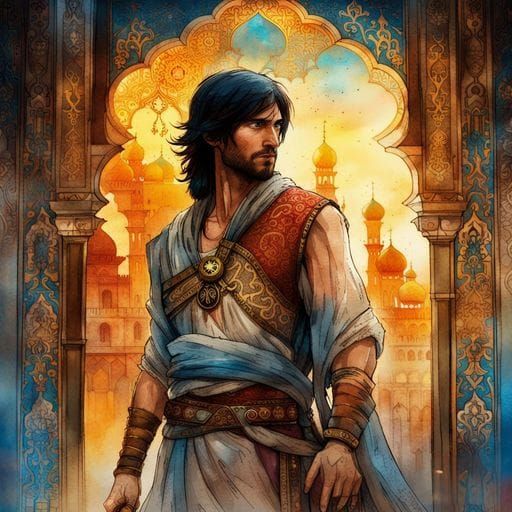 Prince of Persia AI Image