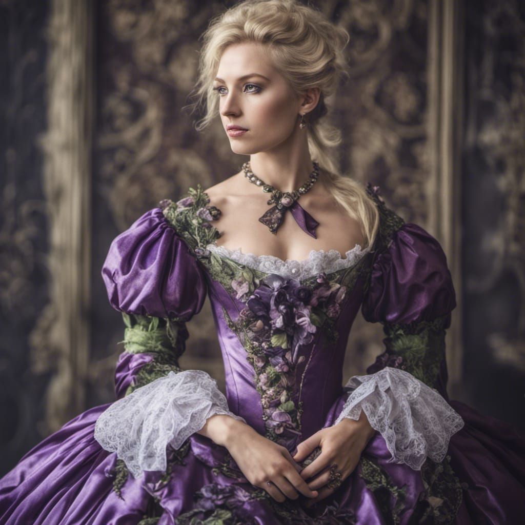 The beauty of a woman