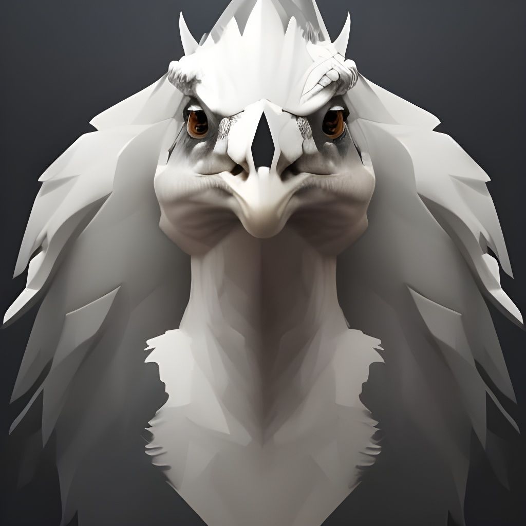 Detailed Hippogriff Portrait in Trending Art Style