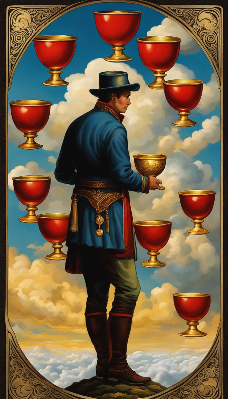 Tarot Card: Seven of Hearts