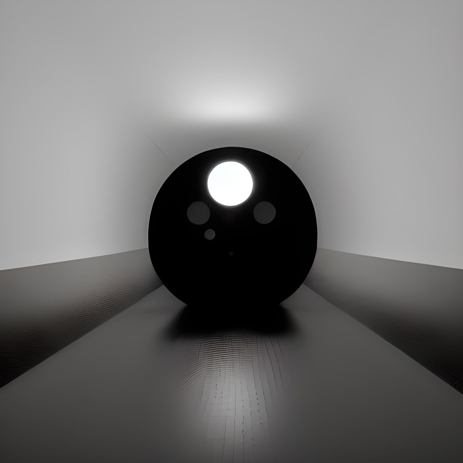 Infinity Mirror Helix Room: Kusama-Inspired AI Art