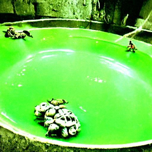 Mutant Turtles Evolving in Sewer Ooze