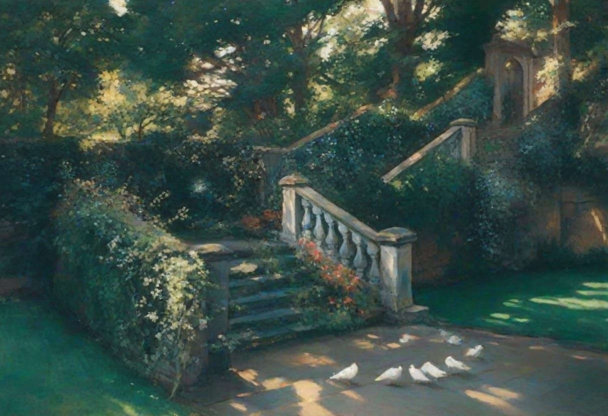 Ethereal Moment at Balcaskie: Soft Light and Serenity