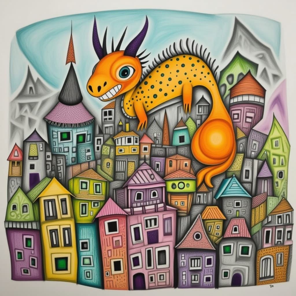 <lora:LITTLE CHARCOAL:1.0> cute dragon, adorable whimsical c...