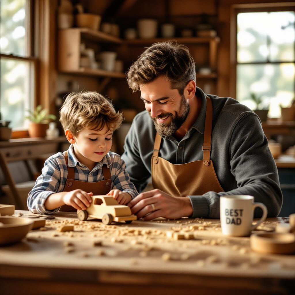 Father and Son Woodworking Project: Father's Day
