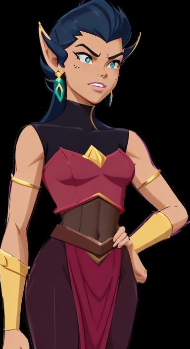 Catra in RWBY Series Rendered with Smith's Micro Poser