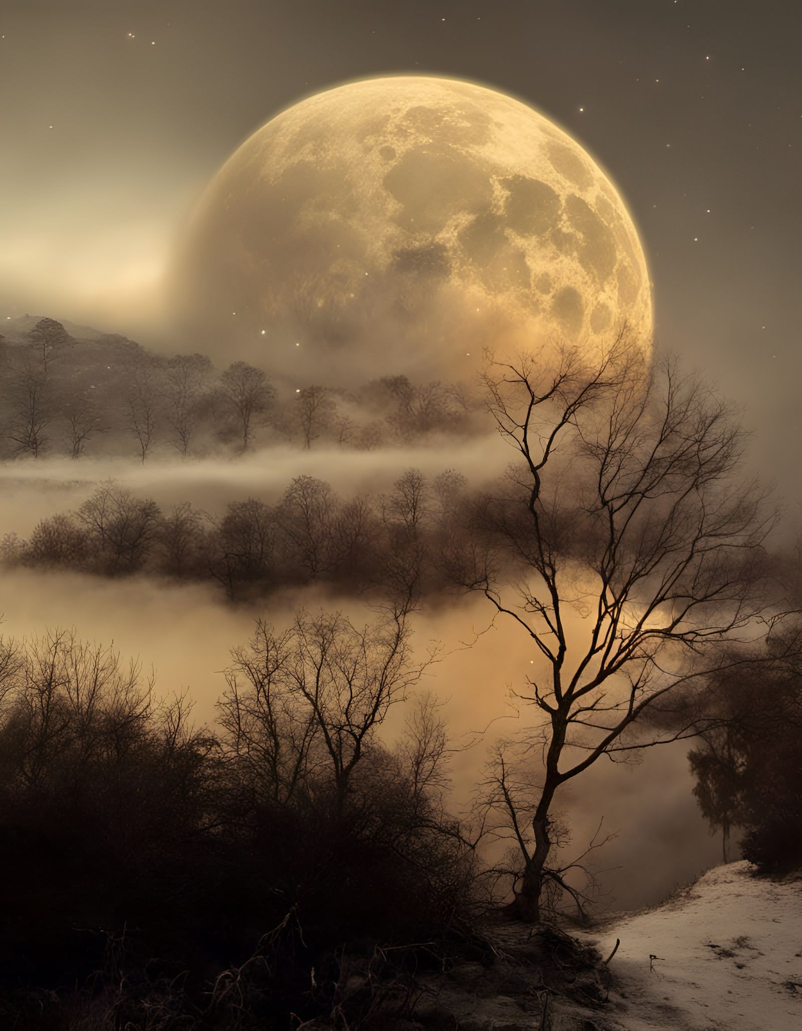 Swedish Summer Landscape in Pastel