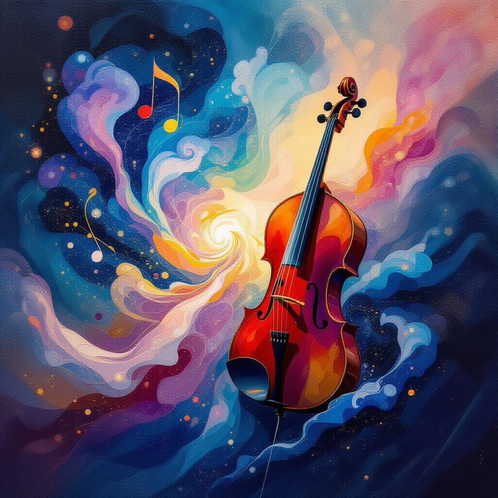 Abstract Water Music with Fluid Instruments