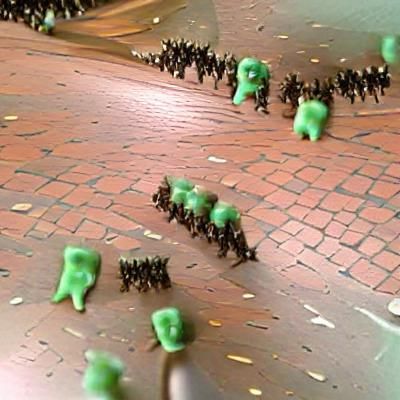 Booger Army Marching on the White House