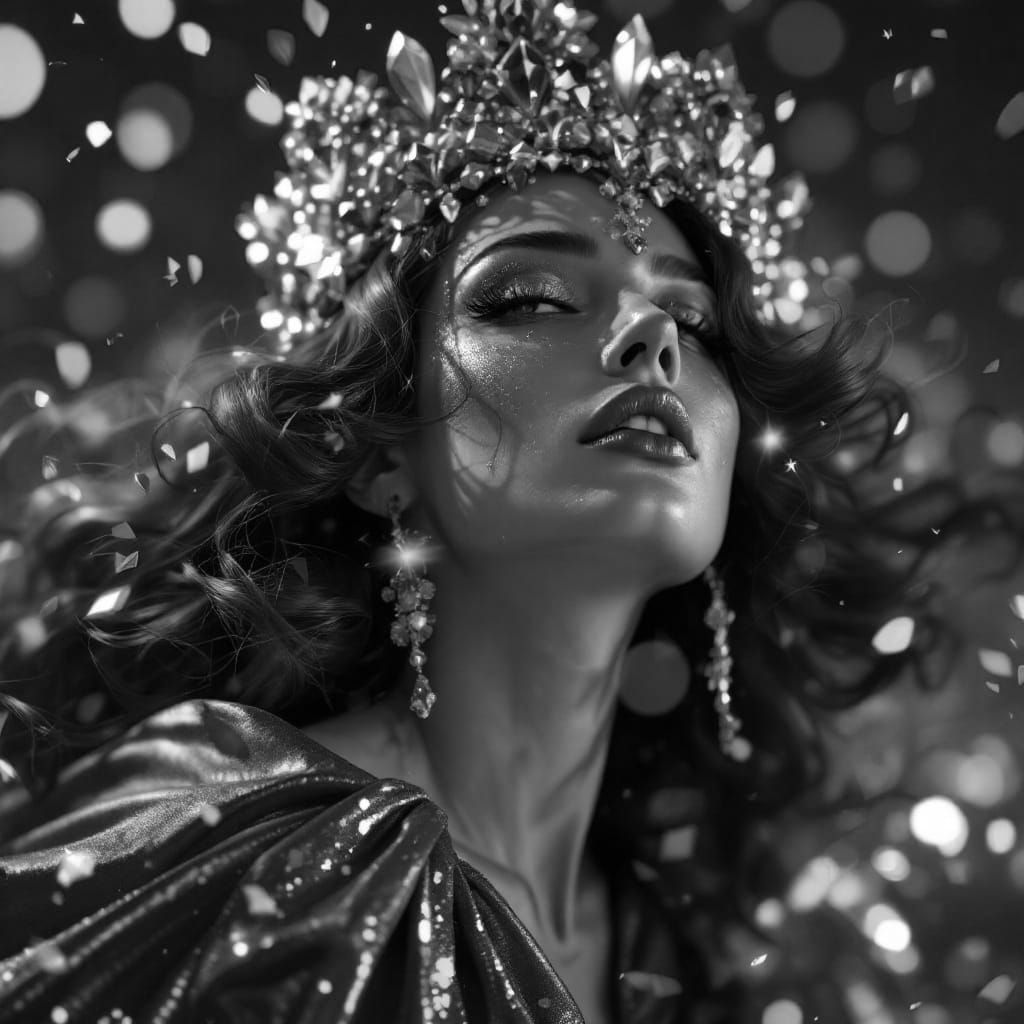 Celestial Party Queen in Triadic Colors