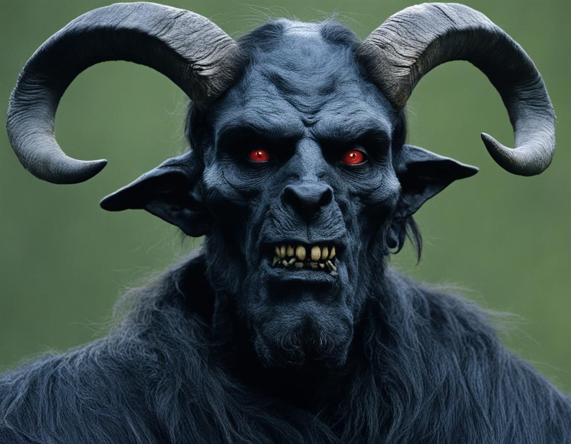 Terrifying Goat-Faced Demon Akerbeltz