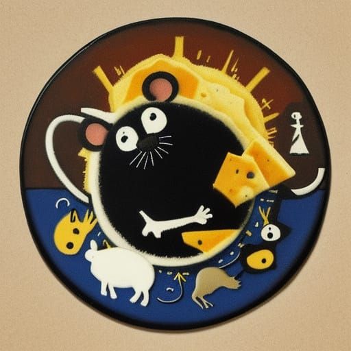 Cheese Mouse: Surrealist Iconography