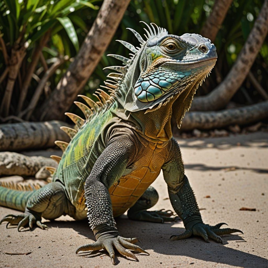 Regal Iguana Dance