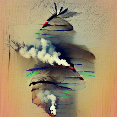 Abstract Smoke Signals in the Dark