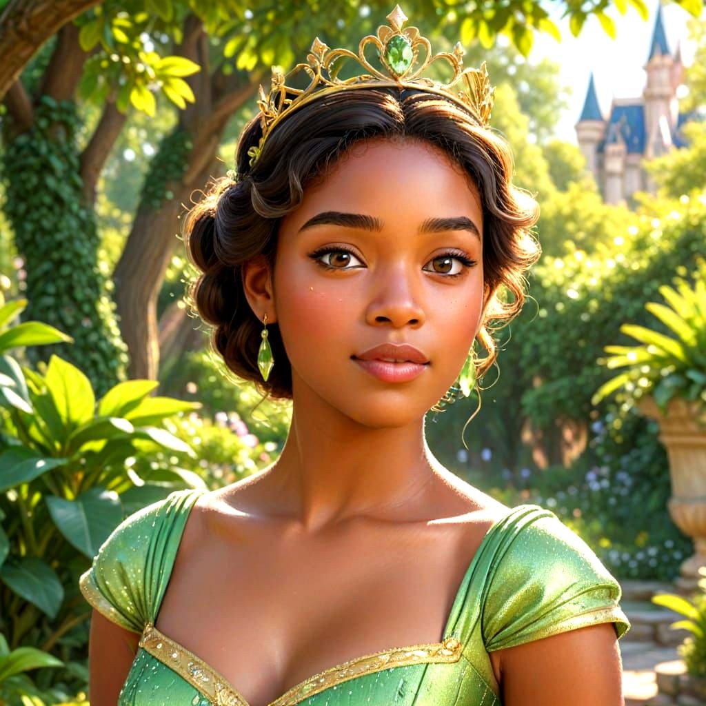 Princess Tiana Digital Art