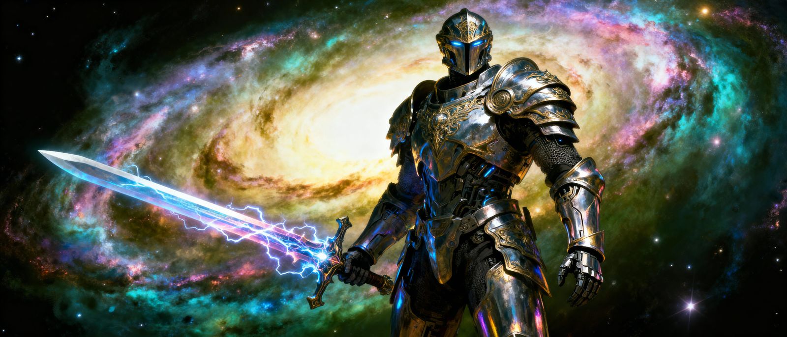 Cyborg Knight in Nebula, Plasma Sword