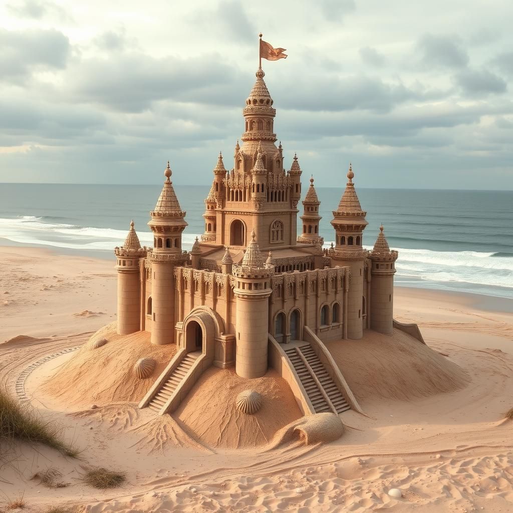 The impossible sand castle to build
