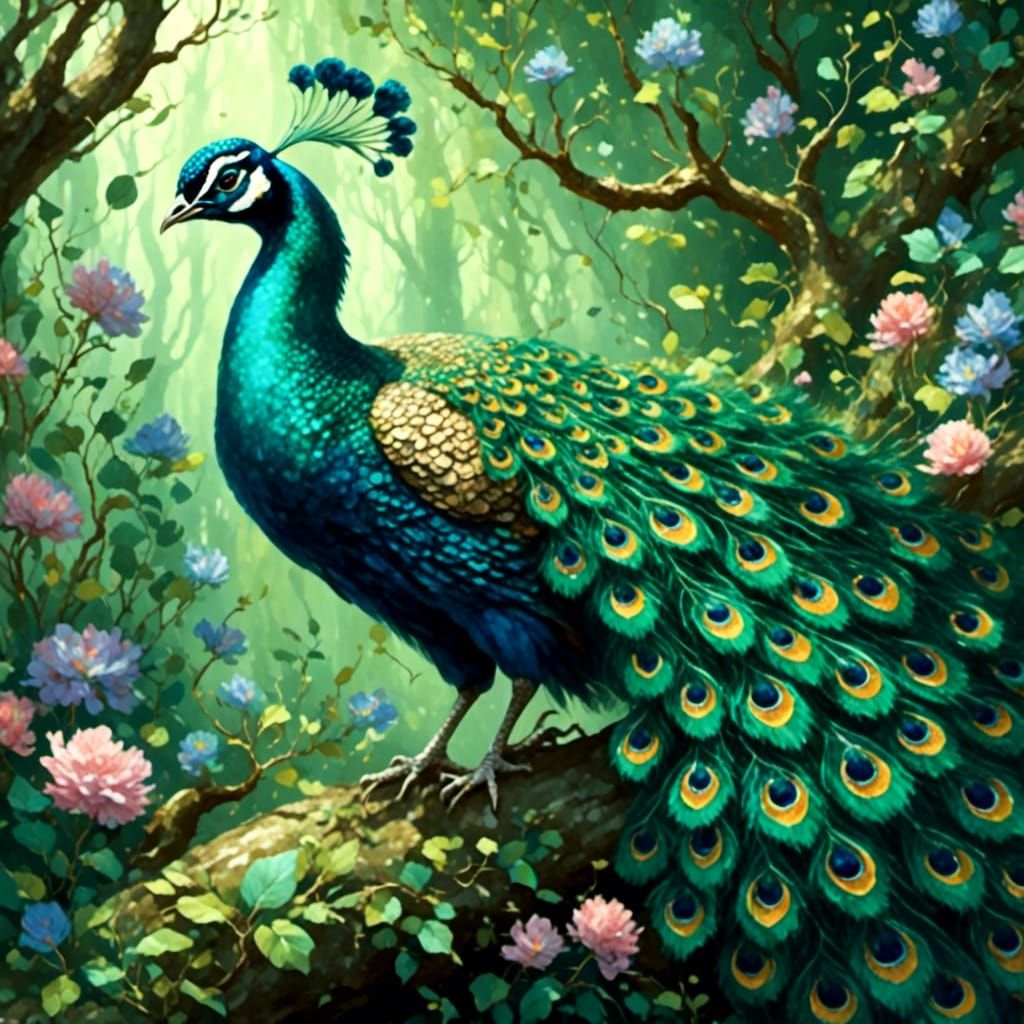 Peacock Snake Hybrid: A Cute and Soft Creation