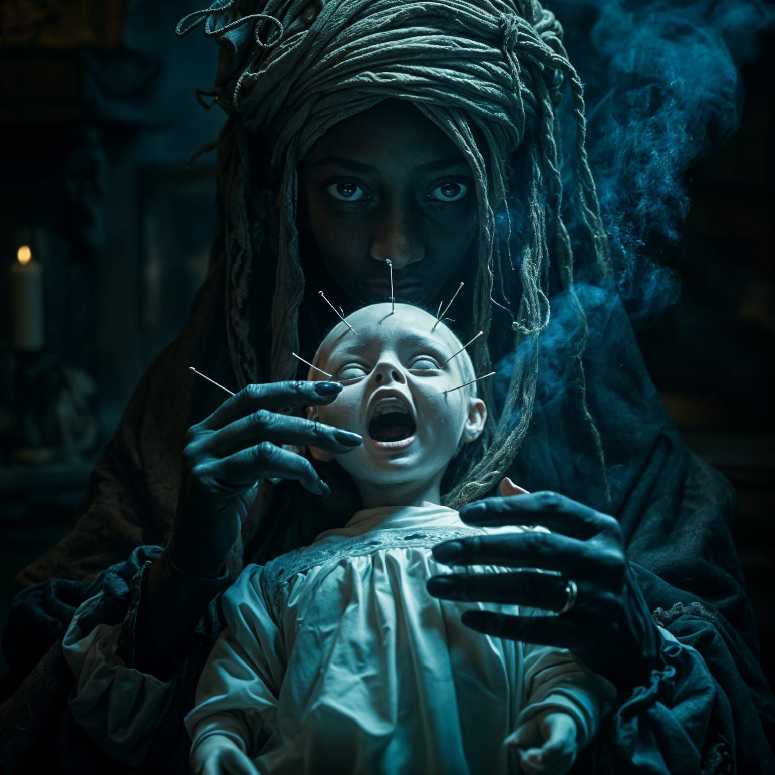 Cursed voodoo doll