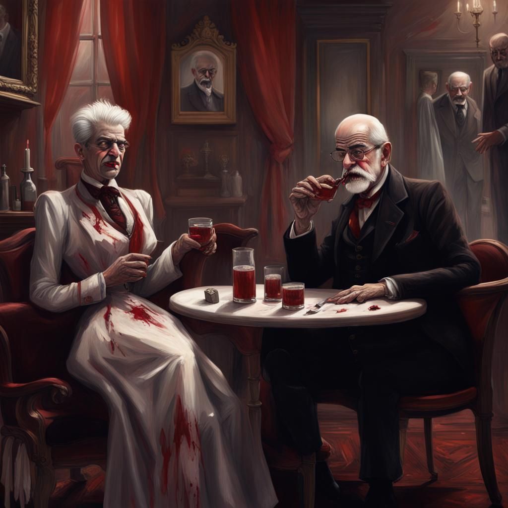 Freud and Lacan as Pathetic Old-Fashioned Vampires