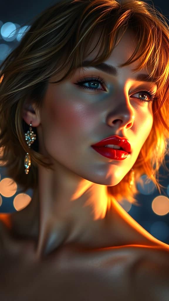 Katarina Claes: Flawless Beauty in Soft Light