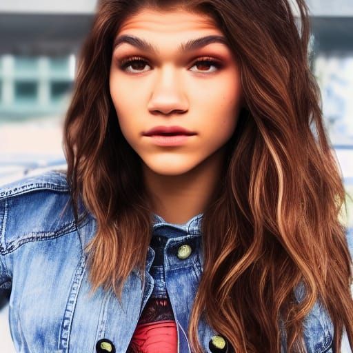 Realistic Portrait with Bokeh and Natural Lighting