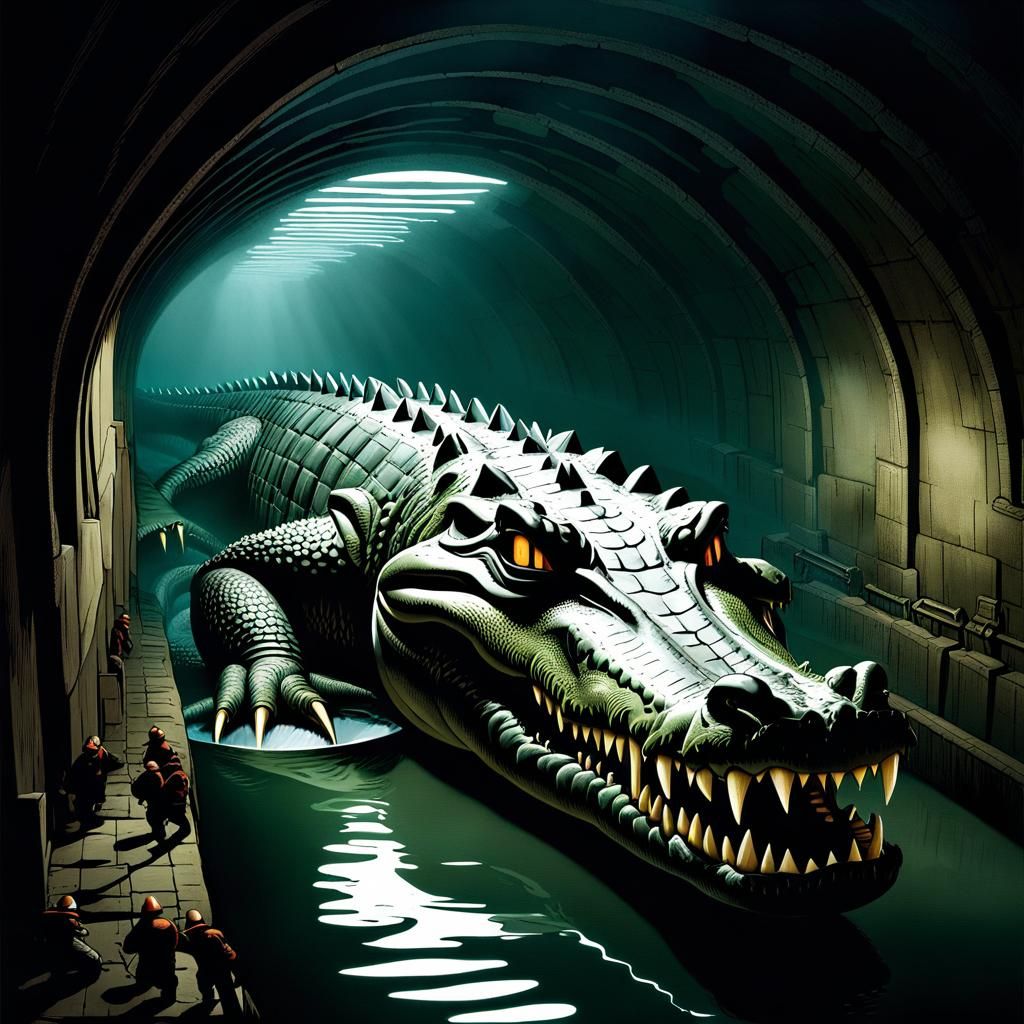 crocodile in the sewers (1)