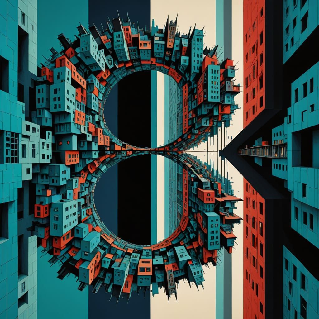 8 by reflection
