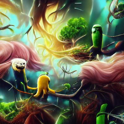 Adventure Time's Fern in Action