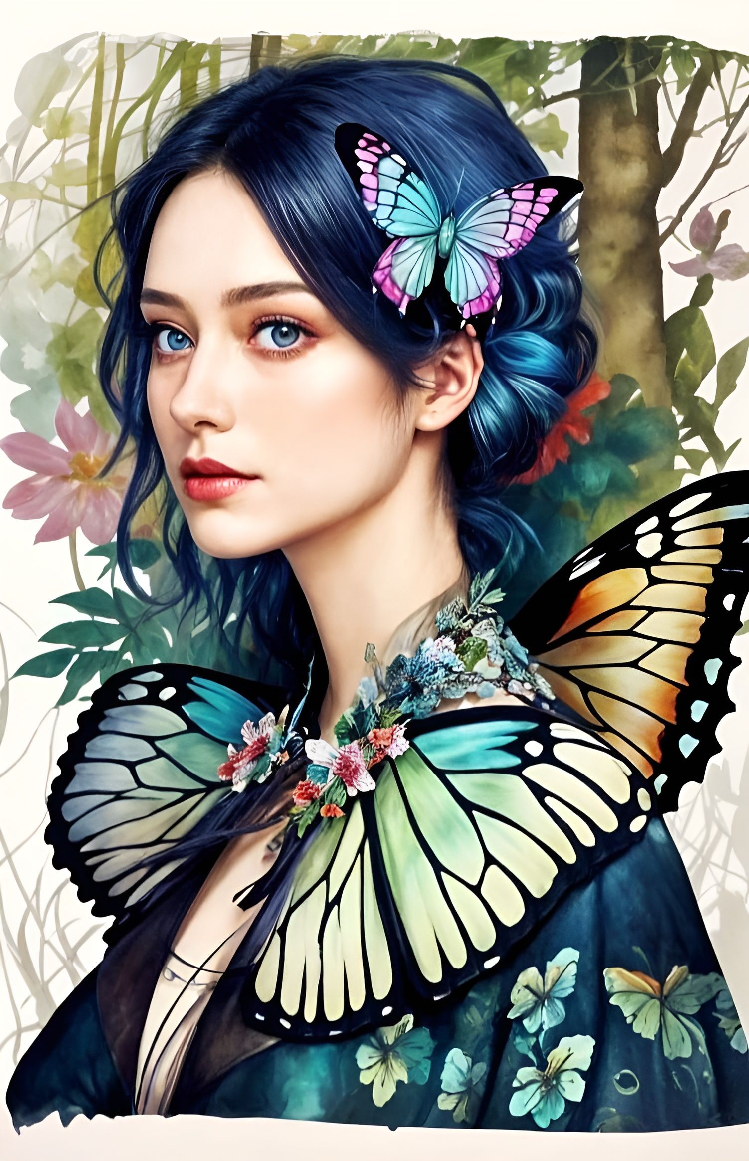 Lady Lepidoptera