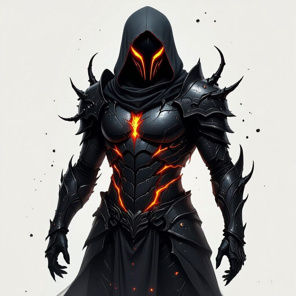 Sentient Living Armor in Various Dark Styles