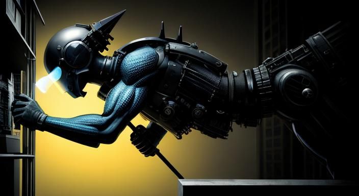 Surreal Aetherpunk Scene in Renaissance Comic Style