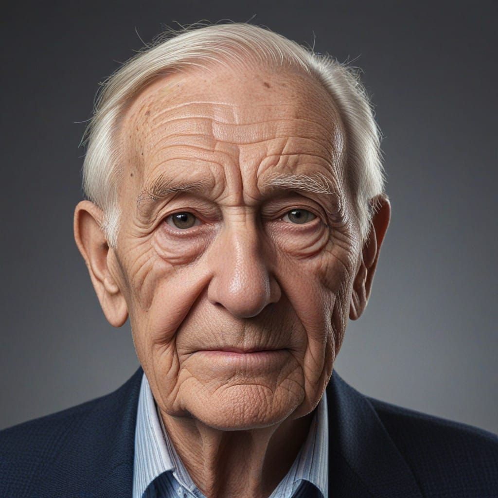 Portrait of the World's Oldest Man