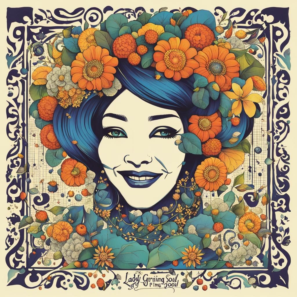 Portrait of a Woman with a Grin