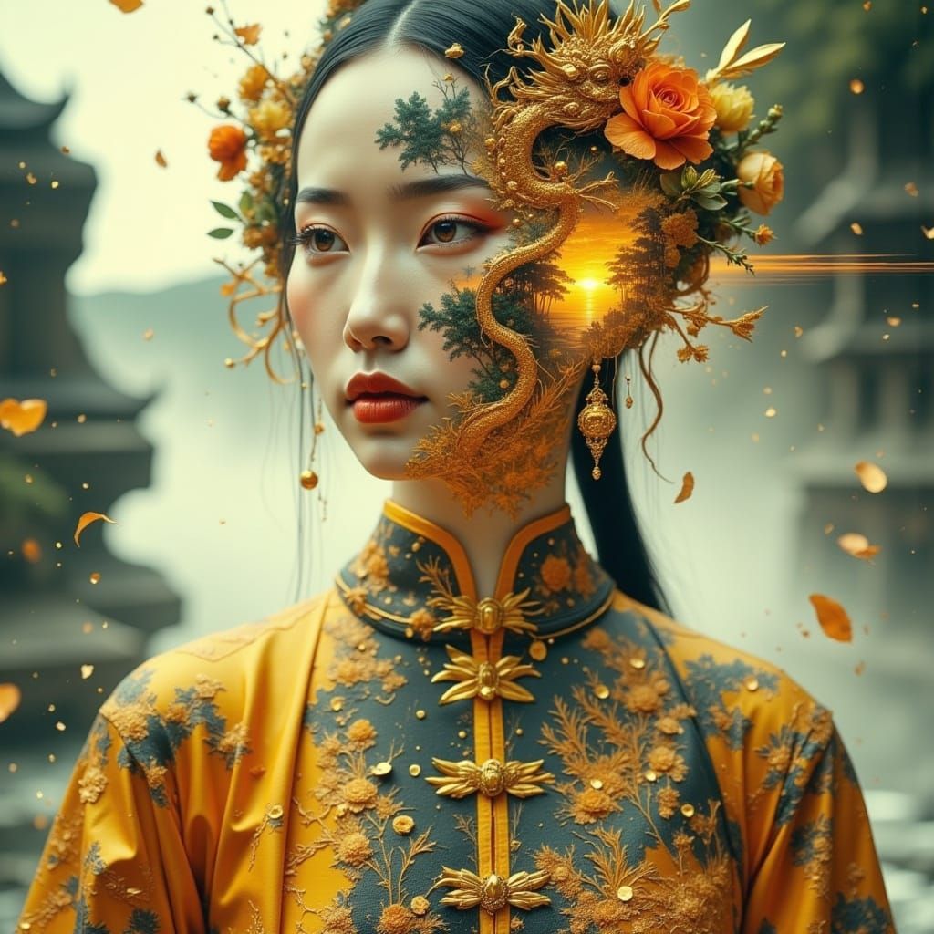 Majestic Chinese Queen with Niagara Falls View