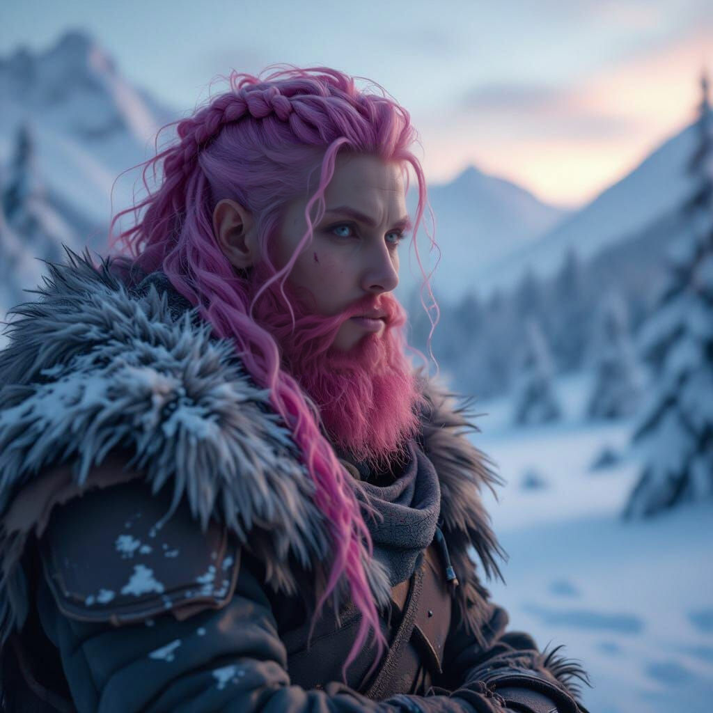 Fierce Goliath Druid Shapeshifter in Winter