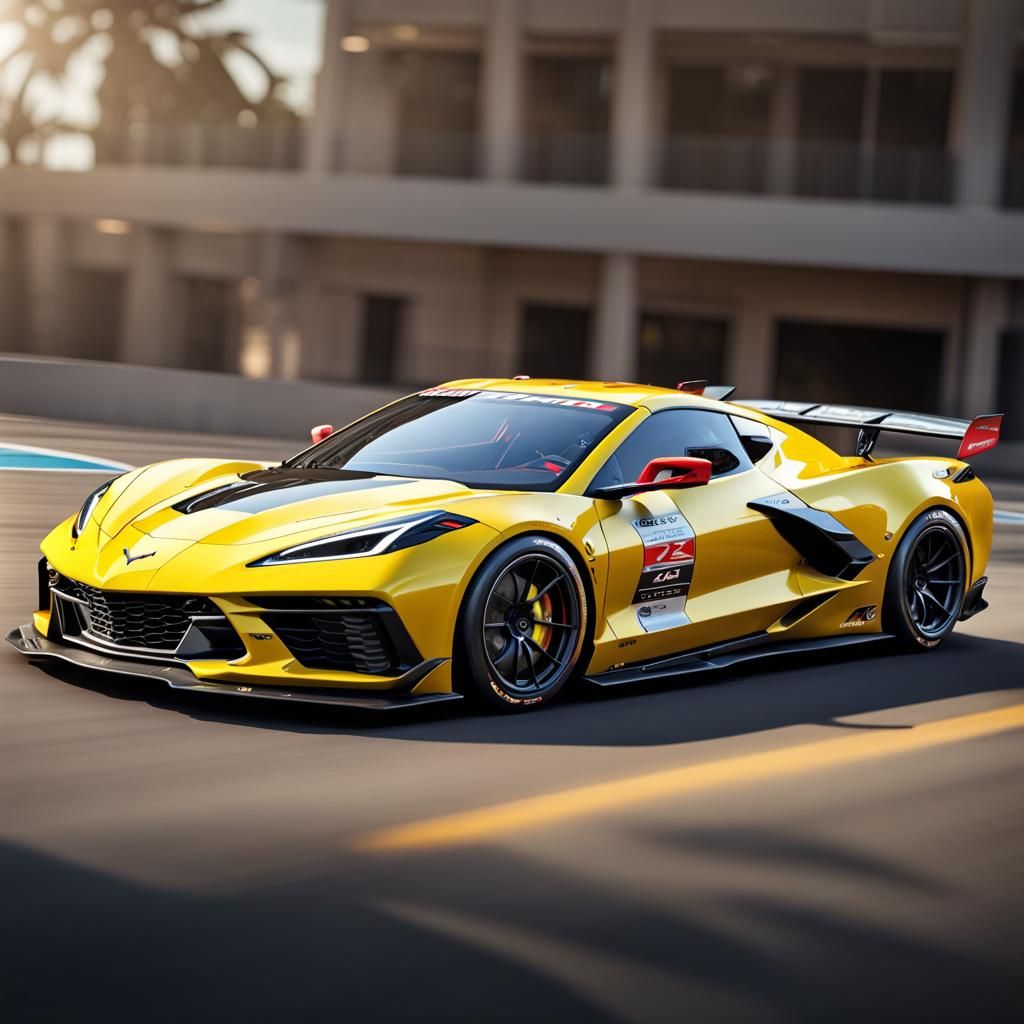 Chevrolet Corvette C8.R using new engine!