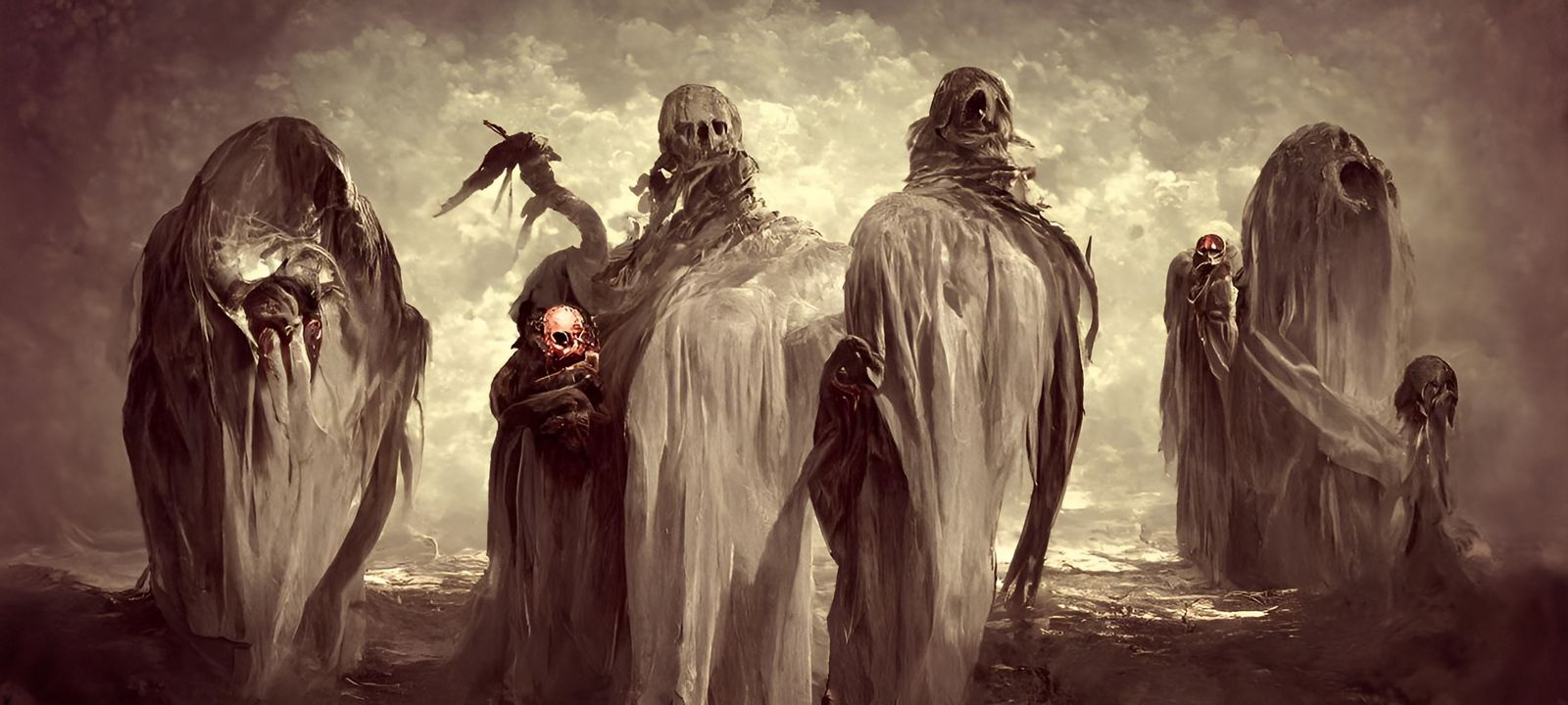 Horror Scene in the Style of Gustave Doré