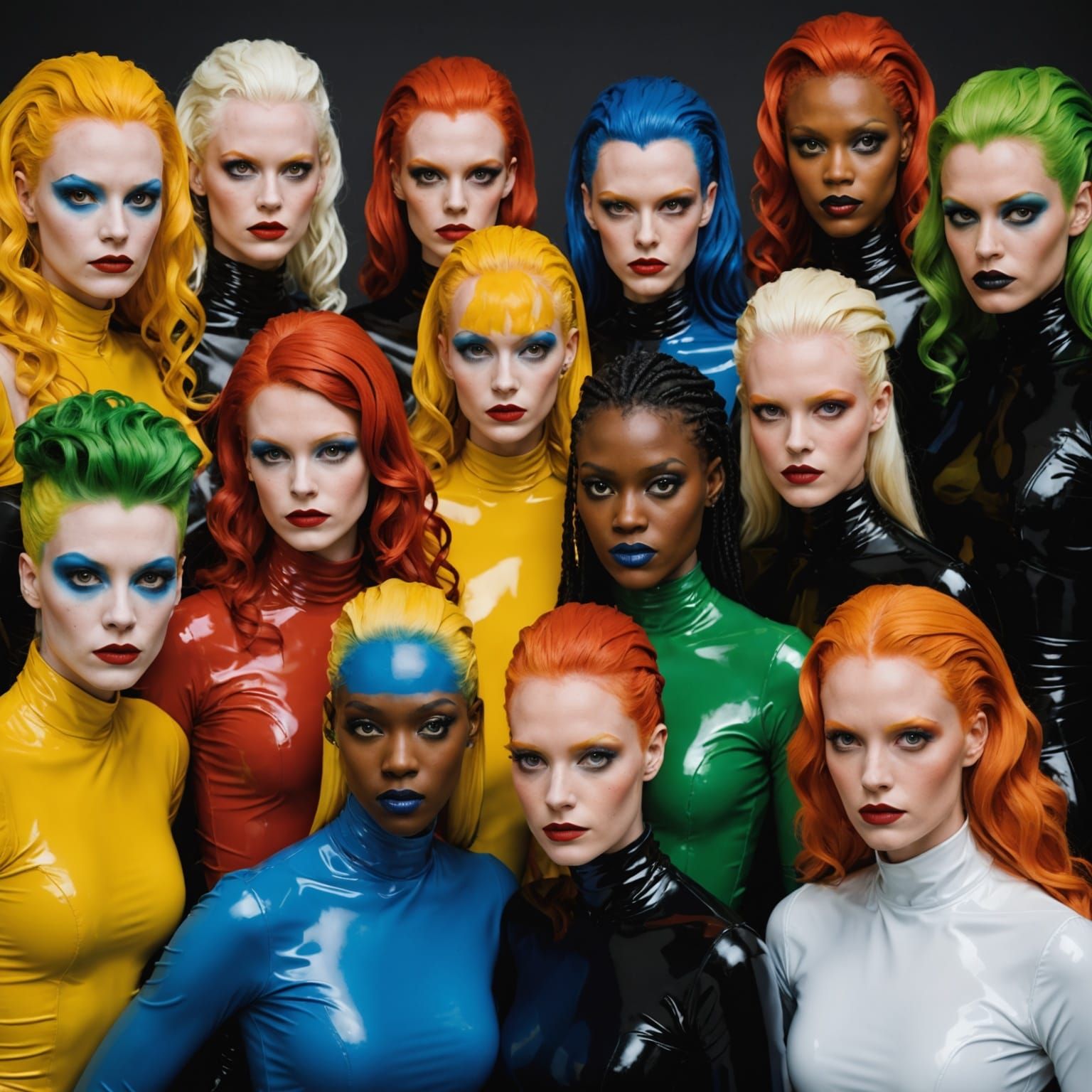 Surreal Figures in Latex with Twisted Bodies