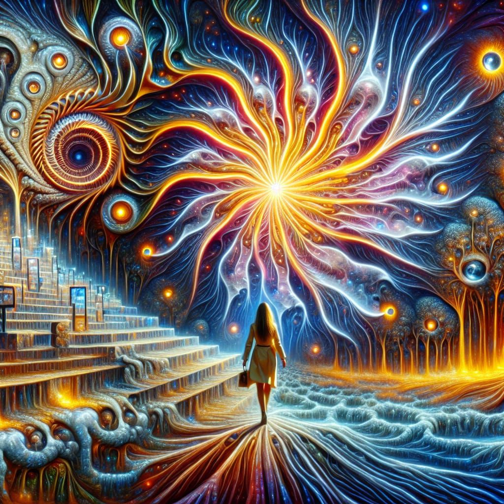 Eldrazi Transformation into Radiant Spirit Avatar