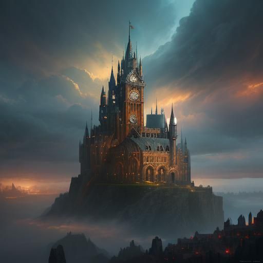 Nostalgic Youth: Epic Digital Matte Painting