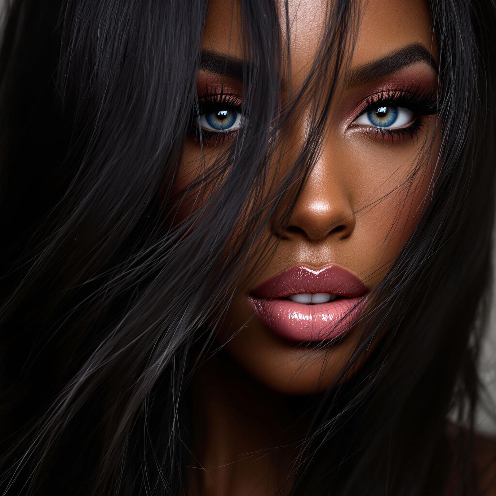 Goddess Portrait: Stunning Vogue-Style Studio Photography