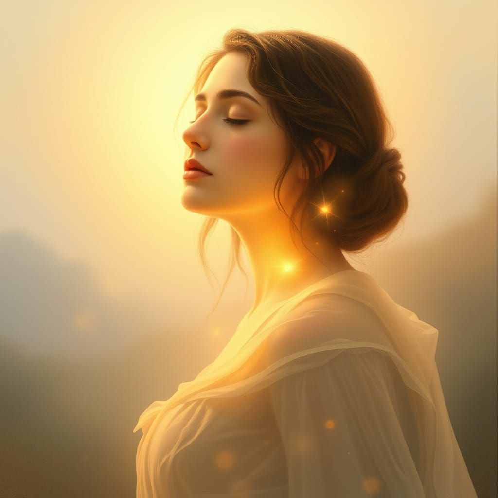 Inner Radiance Revealed in Golden Light Meditation