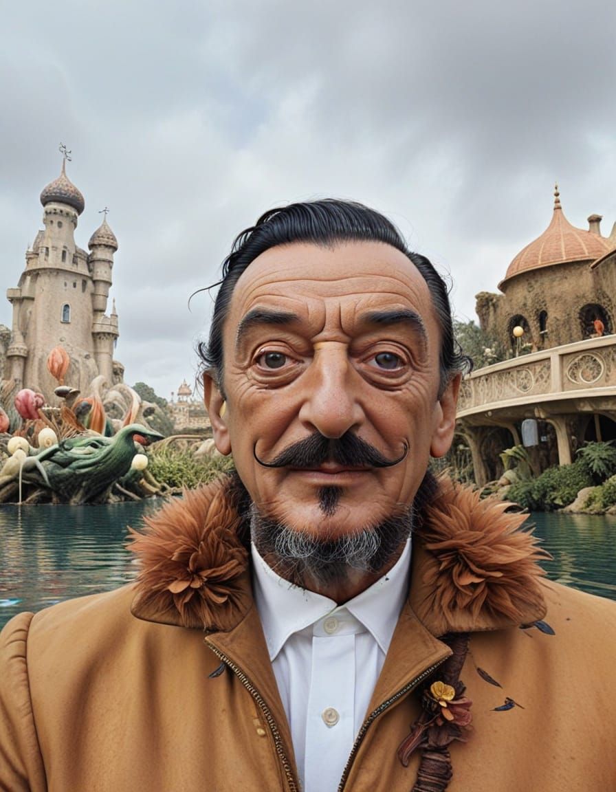 Vibrant Jungle King in Comic Book Style