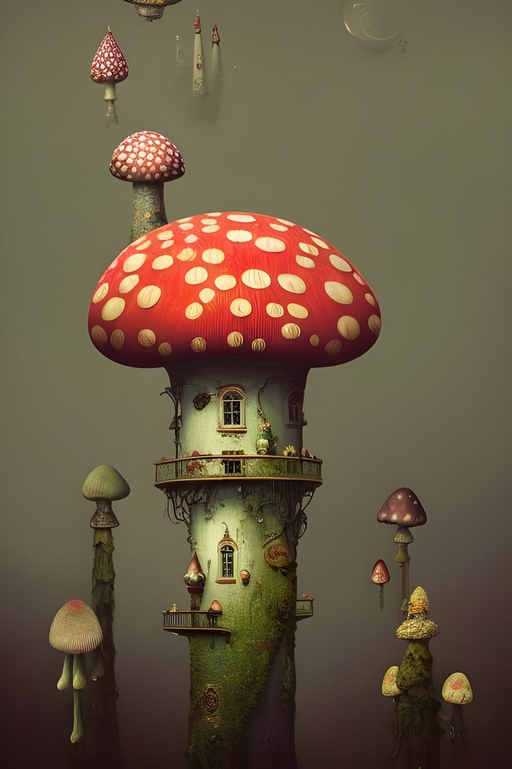 Mushroom House