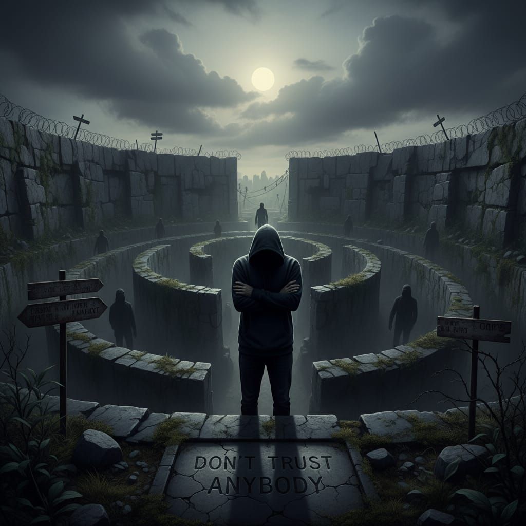 Abstract Image Generated from Simple Prompt