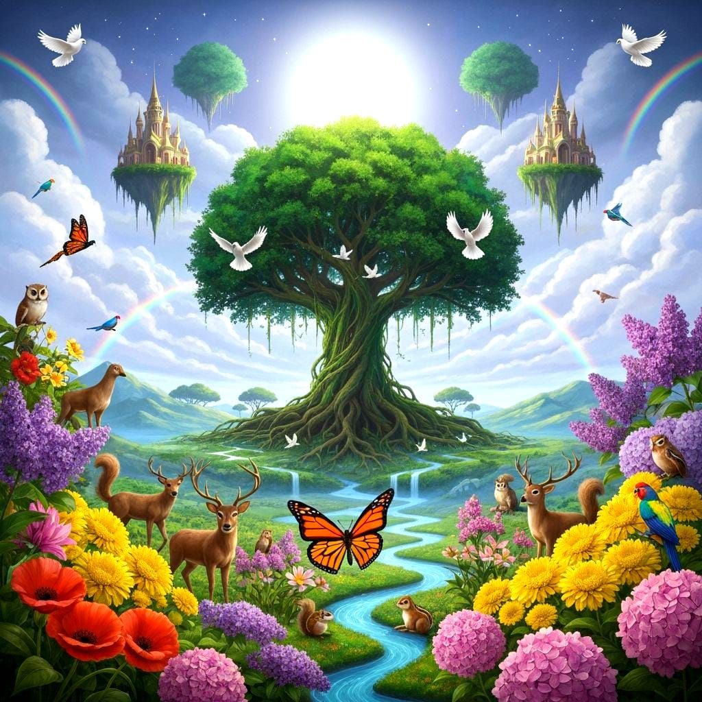 Exotic Continent: Elven Palaces Under White Hot Sun